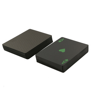 Poker wholesale SUNDUKE black PVC plastic waterproof waterproof advertising spot outdoor chess poker