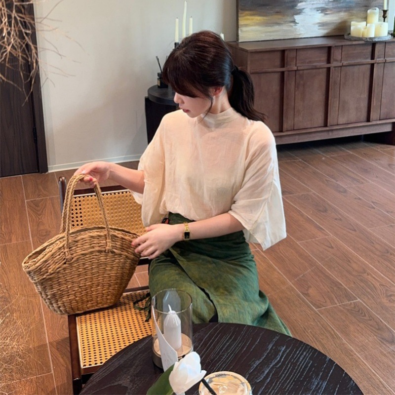 New Chinese Zen Style Women's Suit Suit, Spring/Summer 2026, Minimalist Style, Unique and Distinctive, One-of-a-Kind Dress