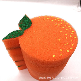 Factory wholesale amusement sponge stamping toys children's amusement park naughty castle color shaped sponge block