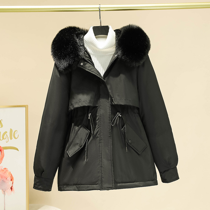 Womens Down Parkas Winter Jacket 코튼 패딩 재킷 여성의 짧은 겨울면 패딩 재킷 파커 재킷