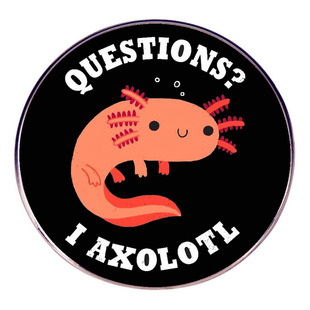 I'm Really Centipede Brooch Cartoon Animal Pin Badge Metal Alloy Badge Accessories