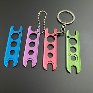 407 metal essential oil bottle opener roller ball bottle opener multi-function sub-packing tool opener