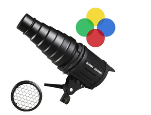 Studio flashlight beam tube ailinglong beam tube portrait studio equipment pig mouth partial Photography