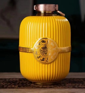 Рекомендуемая банка для вина, креативная маленькая банка 2.5kg новая керамическая банка для вина, гальваническая красочная банка для вина, банка-фонарь