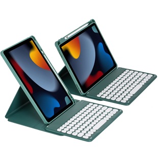 Применимо для планшета iPad прозрачный акрилный поворотный чехол pro110.9 магнит Bluetooth клавиатура кожаный чехол
