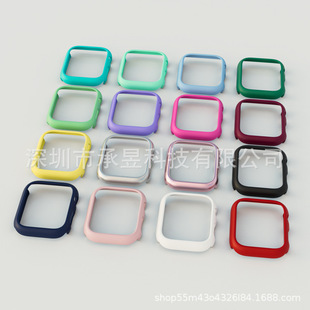 Applicable to Apple PC injection case apple watch 41mm 45mm 44mm 46mm40 hollow protective case