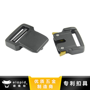 33mm Figure Run Cobra elapid Buckle Quick Release Buckle Tactical Buckle Aluminum Outdoor Belt Buckle
