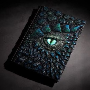 Новая независимая станция Dragon Book Ремесла из смолы Делюкс Анимированная Книга Дракона Блокнот