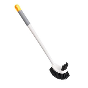 New Wall-mounted Long Handle Toilet Brush Toilet Brush Household No Dead Angle Squat Pit Double-headed Double-sided Cleaning Brush