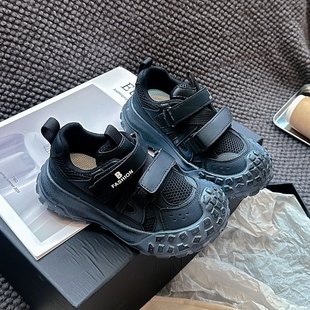 Детская спортивная обувь Durian Daddy Shoes 2025 весна и осень на открытом воздухе походная обувь липучка детская обувь прилив