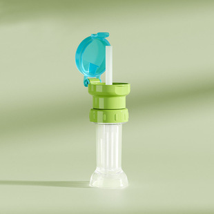 Accessories Japanese-style straw cap children's portable bottled beverage anti-overflow baby anti-choking Straw conversion head pp