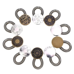 Nail-free Pants Waist Expansion Button Adjustable Waist Change Large Widening Artifact Metal Waist Adjustable Buckle Extend Trouser Head