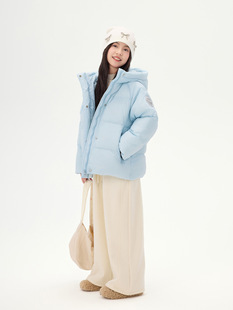 Girls' Casual Pants 2024 Winter New Children's Loose Wide Leg Pants Design Stitching Outer Wear Straight Leg Pants