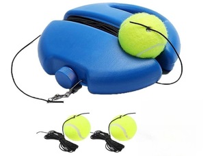tennis trainer single tennis training base with line tennis exerciser base rebound with rope tennis training