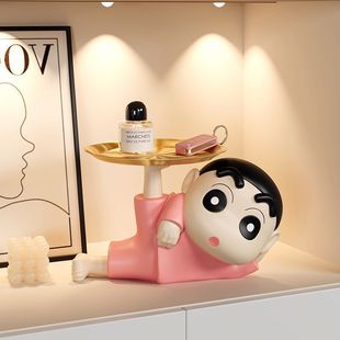 Поднос Crayon Shinxin Ключ от входа для хранения украшений Обувной шкаф для гостиной украшения дома Переезд Новый дом Подарки