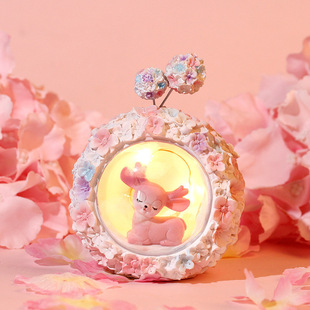 Creative cute dream angel Anne baby good cloud to small lamp bedroom exquisite star lamp decoration factory direct sales