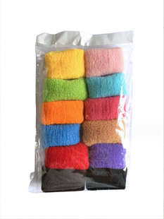 South Korea Vintage Nylon Wide Side Towel Ring High Elastic Hair Ring Towel Ring Girl's Head Rope Rubber Band Wrist Band Women