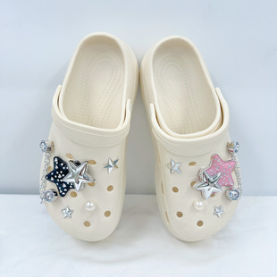 Cross-border e-commerce hole shoes diy accessories stereo rabbit fit garden shoes flower shoe buckle accessories set