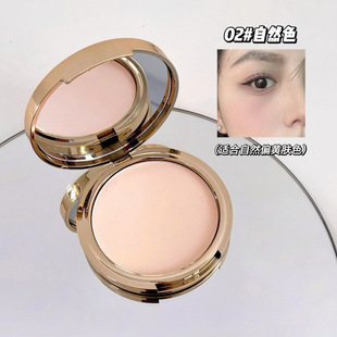 kakashow Soft Mist Silky Set Makeup Powder Cake Make-up Set Makeup Waterproof Sweat-proof Natural Clear Matte Set Makeup Powder Cake