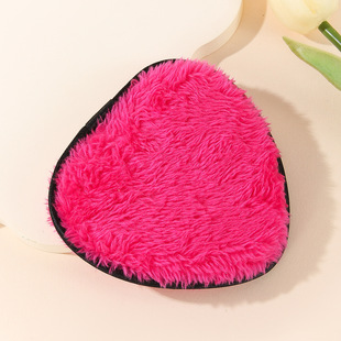 Magic Lazy Clear Water Makeup Remover Puff Double-Sided Fiber Velvet Pure Cotton Makeup Remover Puff Can Be Customized with Logo, Portable and Washable
