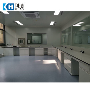 Steel Structure test bench side bench middle central bench fume hood school test bench steel wood test bench side bench