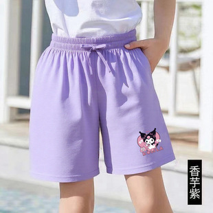 Girls Shorts Outer Wear Cotton Summer New Casual Thin Sports Loose Baby Children's Pants Shorts