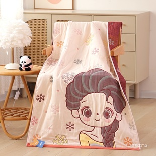 Pei Pi Thickened Bath Towel Pure Cotton Gauze Cartoon Household Water Absorbent Quick-drying No lint New Large Towel Bath Wrap Towel