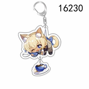 Detective Conan's pendant key chain around the thief Kidd Kudou Shinichi An Room Akai Show a schoolbag pendant