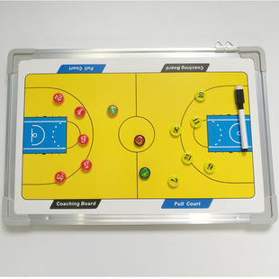 Football Aluminum Alloy Frame Tactical Board Coach Special Basketball Wall-Mounted Magnetic Eraser