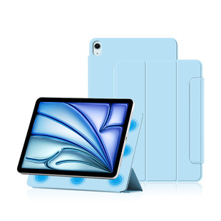 New 2024 Case for iPad Air13 Protective Case Apple Flat 13-inch Magnetic Buckle Leather Case