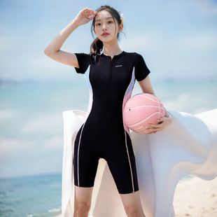 Swimwear Women's 2024 New Racing One-piece Swimwear Women's Swimming Pool Special Sports Hot Spring Swimwear