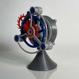 3D Printing Tourbillon Model Ornaments Homemade DIY Crafts Mechanical Watch Mechanical Imitation Toy Ornaments