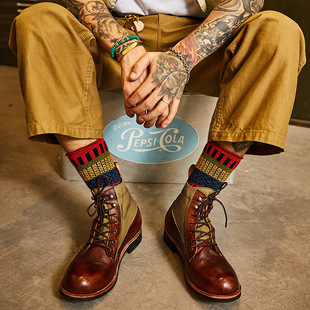 Aofu Shoes 6079 Japanese Retro Umbrella Motorcycle Ankle Boots Distressed Ami Kaji Martin Boots Winter Cotton
