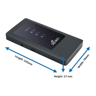 5G переносной MIFI портативный WiFi двухдиапазонный M2A цветной свет 600Mbps маршрутизатор беспроводной WiFi6 ROUTER