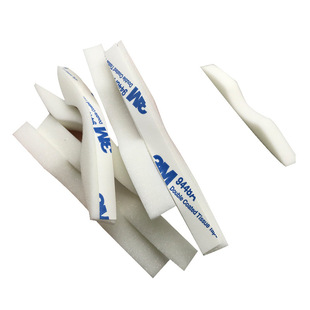 In stock 10 pieces slow rebound sponge nose strip glasses anti-fog self-adhesive mask accessories anti-breath nose frame strip