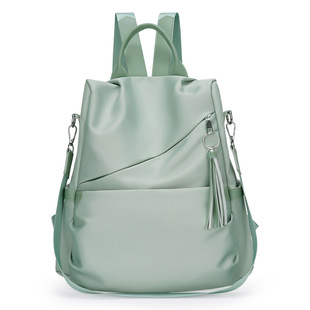 Waterproof Oxford cloth backpack for women 2023 new casual multi-functional anti-theft backpack large capacity student schoolbag