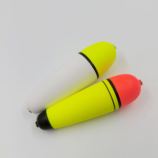 Two-Color Big Belly Float for Sea Fishing for Bighead Carp and Bass, Eva Medium Float for Long Casting, Eye-Catching Float, Medium Float