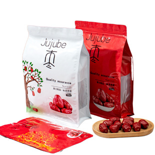 1000g Red Dates and Gray Dates Packaging Bag Xinjiang Aksu Red Dates Ziplock Bag Yanan Dog Head Date Plastic Bag