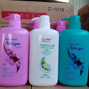 Factory straight hair 750ml family care series shampoo shower gel large bottle to undertake group gift purchase