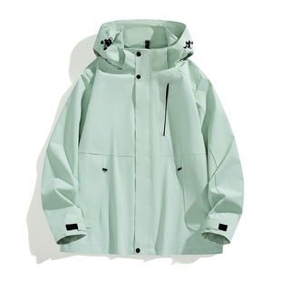 2025 New Couple's Spring Single Jacket Jacket Fashion Sports Casual Outdoor Jacket