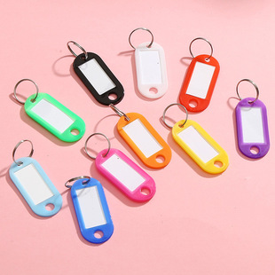 Factory wholesale portable key tray multi-position key ring plastic handle key tray stainless steel key tray