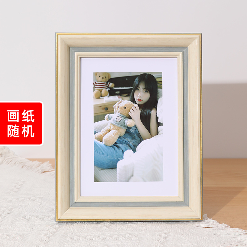 Photo Frame Wholesale European Retro Picture Frame 6 Inches 7inch 8inch Art Work A4 Photo Studio Wedding Photo Wall Hanging Photo Frame