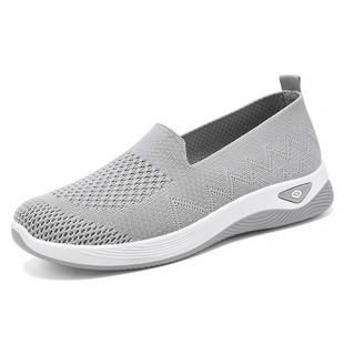 Shoes Women's New Foreign Trade Women's Shoes Breathable Casual Shoes Slip-on Mother Shoes Old Beijing Cloth Shoes Flat Shoes