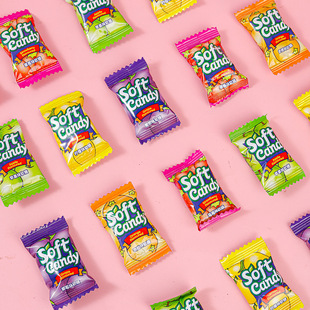 Malaysian Flavor Fruit Flavor Soft Candy Shake Tone Same as Fruit Candy High Color Value Wedding Banquet