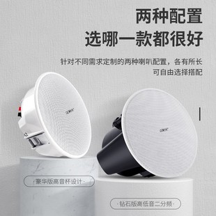 SAST wireless Bluetooth ceiling audio ceiling speaker home living room embedded commercial