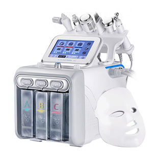 Large bubble facial blackhead suction instrument oxygen injection cleaning instrument large pump double pump mechanical pump large suction hydrogen oxygen small bubble