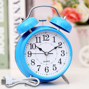 Alarm Clock Wholesale Student Simple Dormitory Rings Retro Luminous Multifunctional Children Girls Men Loud Bedside Alarm