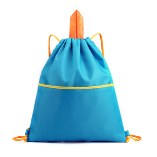 Simple Storage Bag Basketball Bag Football Bag Men's Shoulder Drawstring Bag Sports Training Bag Lightweight Bundle Pocket Gift Bag