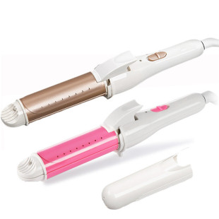 Wholesale supply of two-in-one hair straightener for student dormitories, curling and straightening dual-purpose hair combs, convenient curling sticks