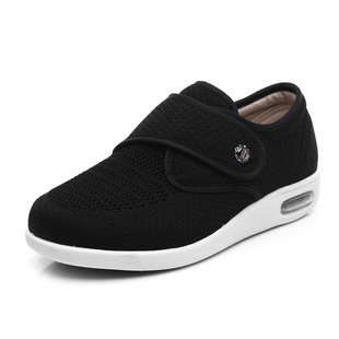 2022 new elderly walking shoes casual thumb valgus men's and women's easy-to-wear off adjustable shoes swollen shoes